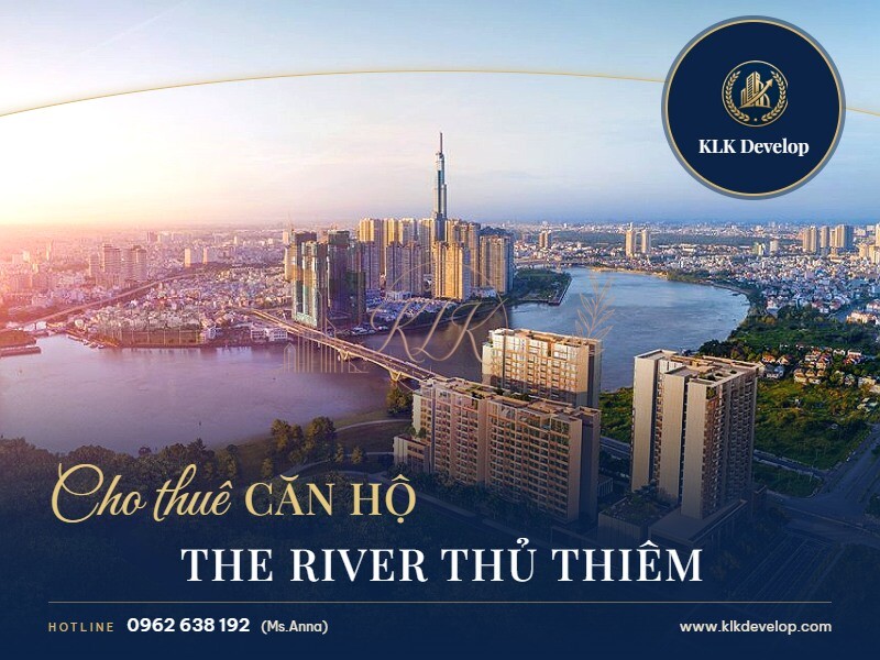 Cho thuê căn hộ The River Thủ Thiêm view sông Sài Gòn